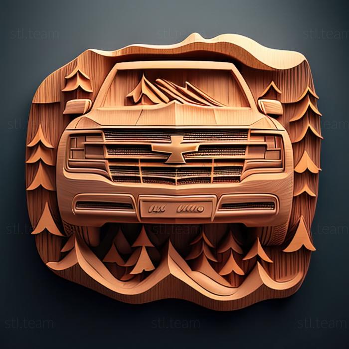 3D model Chevrolet Tahoe (STL)